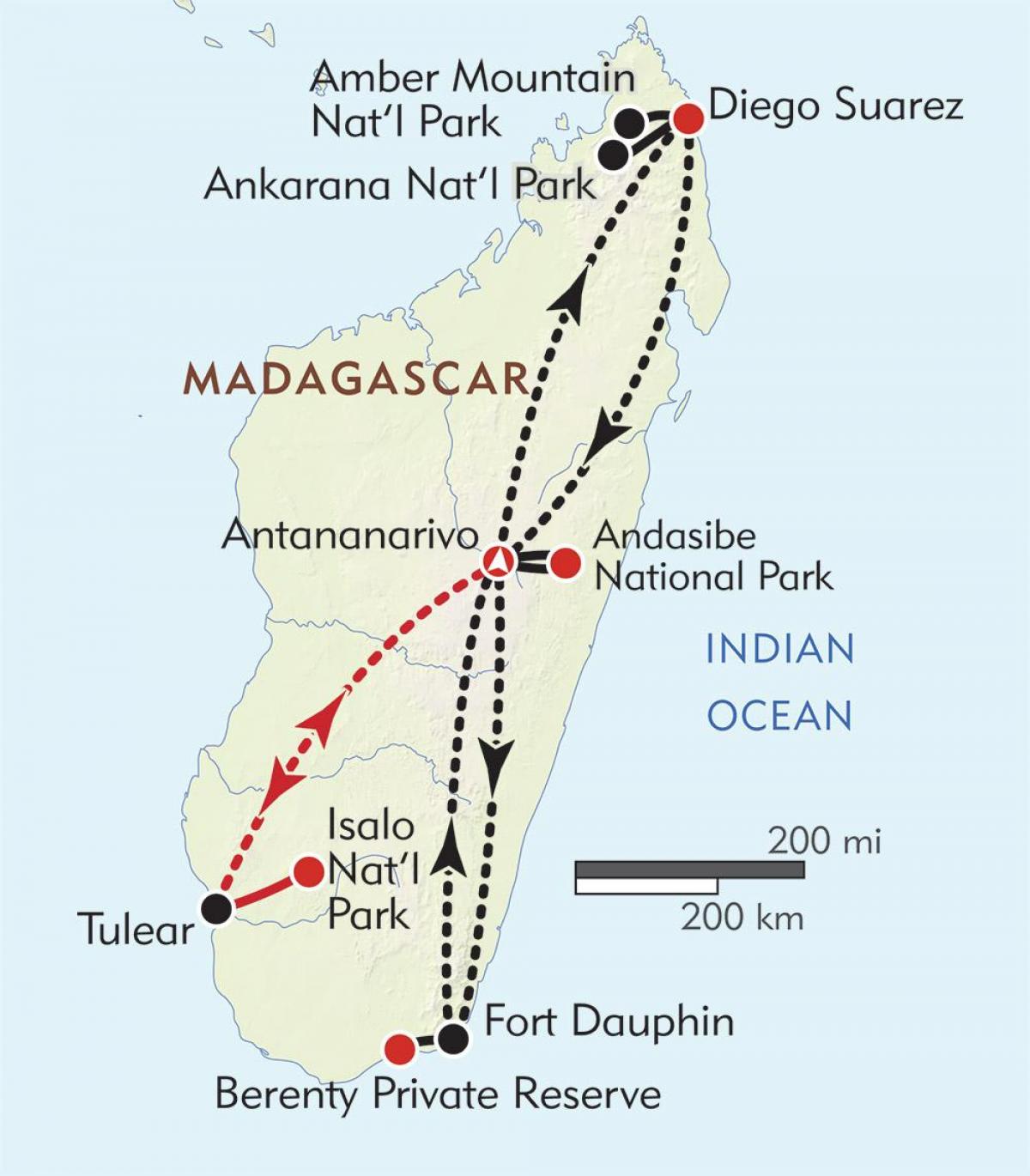 antananarivo Madagascar mapa